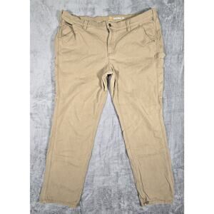 Carhartt Pants Women 20 Regular Carpenter Original Fit Canvas Distressed 40x30